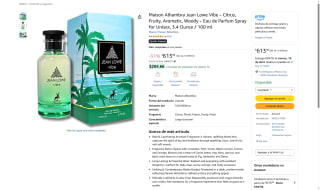 Maison Alhambra Jean Lowe Vibe 100ml por $614 | Amazon