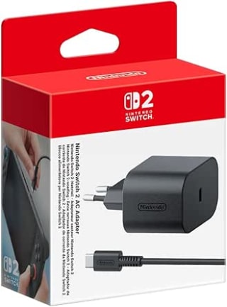 Nintendo Switch 2 Adaptador de Corriente por 19.99€