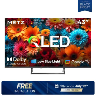 METZ 43MQF7500Z 43-inch (109 cm) QLED 4K voor €209 bij Joybuy