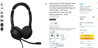 Jabra Evolve2 30 SE Koptelefoon voor €40,29