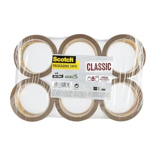 6-pack Scotch 3M verpakkingtape voor €6 bij Amazon.com.be
