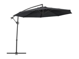 Stay shaded this summer with the Livarno Cantilever Parasol, available for £44.99