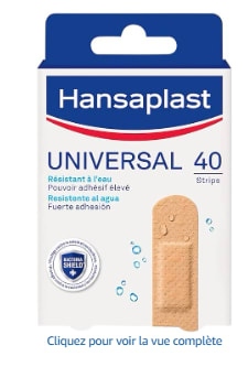 HANSAPLAST UNIVERSAL - Pansements Prédécoupés à 3,11€