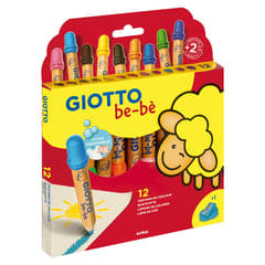 Lápiz de color GIOTTO be-bé súper grandes 12 und + 1 sacapuntas por 6.99€