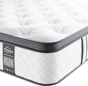 TeQsli 3FT Hybrid Mattress £88.99