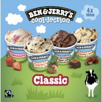 1+1 gratis op Ben&Jerry's en Magnum pints bij Albert Heijn