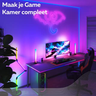 Calex Gaming LED Strip voor Bureau 150 cm voor €8,89 bij Bol