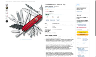 Navaja Victorinox Cyber Tool L por $2,833 | Oferta Amazon