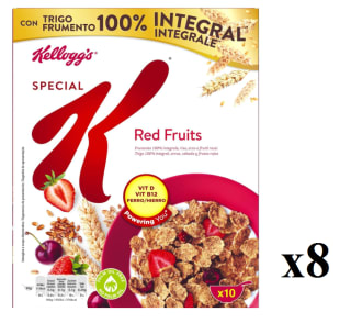 Pack 8 Kellogg's Special K Frutos Rojos 300g por 19.98€