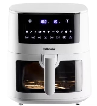 Mellerware Freidora de Aire Airfryer 7L, 1650W , 11 Menús por 50,99€