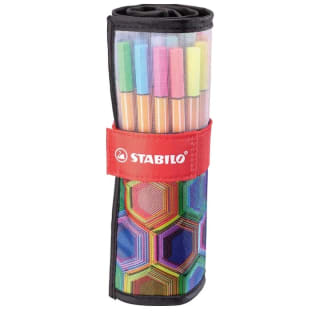 Stabilo Rotulador punta fina Set de 25 Rotuladores por 16.74€.