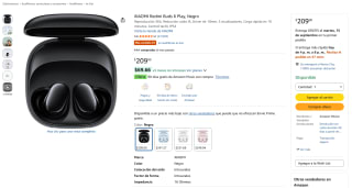 XIAOMI Redmi Buds 6 Play por $209 en Amazon