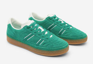 Zapatillas deportivas PLAYER 80 unisex de ante verde por 19.99€