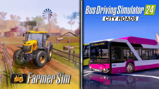 Bus Driving Simulator 24 City Roads & Farmer Simulator Bundle por 4.99€