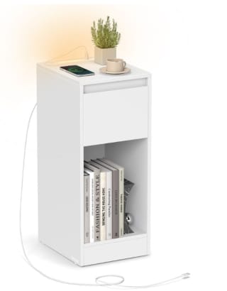 VASAGLE Nachtkastjes met LED voor €35,99