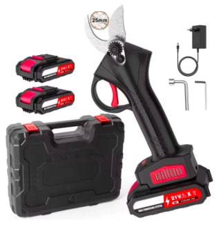 Tijera podadora TMY con 2 baterías y maletín por 22.50€