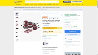 Batería De Cocina Tramontina 16 piezas por $969 | Mercado Libre
