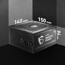 MSI MAG A850GL PCIE5 Modular Power Supply ATX 3.1 à 104,99€