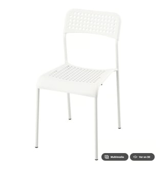 Silla Sandsberg Blanco por 12,99€ Varios colores