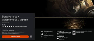 Blasphemous + Blasphemous 2 Bundle por $226 | PlayStation Store