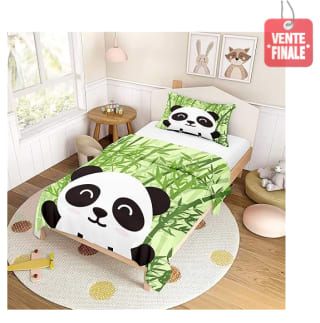 Parure de lit MORBUY PENDA pour enfant de 90x190 à 14,99€
