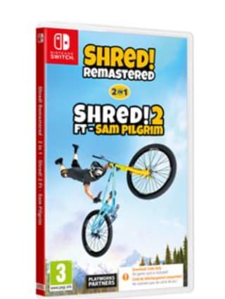 Juego Nintendo Switch Shred! Rmst+Shred! 2 Ft. Sam Pilgrim (Código de descarga)3.95€
