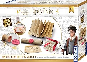 Harry Potter Carta y Sello, Marco de Papel, Escudo Original de Hogwarts por 15.12€