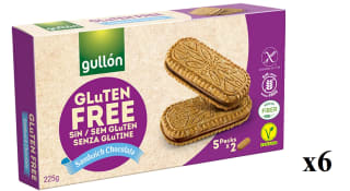 6 Unidades de Sándwich de chocolate Gullón Sin Gluten 225g por 9.52€