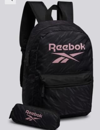 Mochila Reebok Mochila + Estuche Escolar Negro por 12.99€
