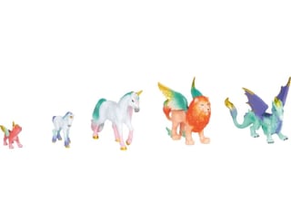 Lupilu Set de figuras de animales Criaturas míticas por 6.99€
