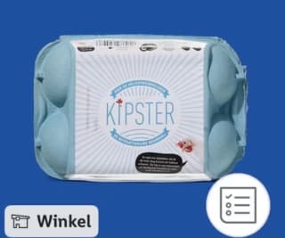 Kipster scharreleieren 6 stuks voor €1,39 bij Lidl