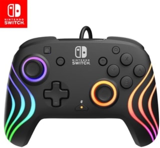 PDP Nintendo Switch Afterglow Wave- Wired- Black por 24.99€