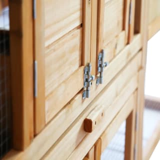 Gallinero para exterior 180 x 65 x 75 cm para 5–6 gallinas por 108€ en IberNest