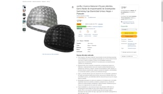 2 Gorros Natacion Voofly en $196 | Oferta Amazon