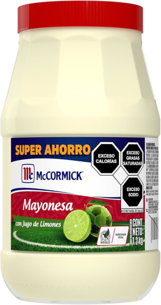 Mayonesa McCormick Limón 1.2kg por $93 | Oferta Amazon