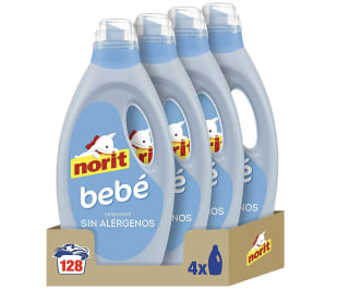 Norit bebe detergente liquido para ropa de bebe por 22,74€ (2 unidad al 50%)