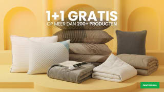 1+1 gratis op geselecteerde artikelen bij Dekbed Discounter