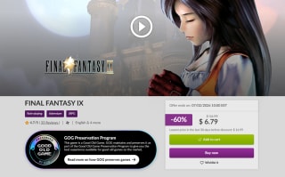 Final Fantasy IX por $56 | Descuento GOG