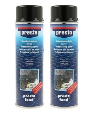 Lot de 2 Protection Bitumeuse pour Bas de Caisse Noir Presto 306017 - 500 mL à 7,84€