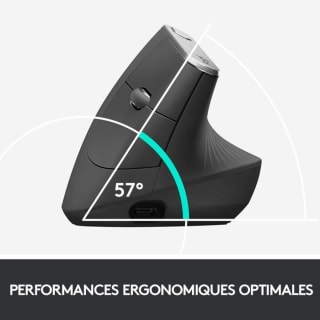 Logitech MX Vertical + tapis Série Studio pour 59,99€