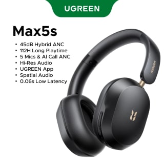 Audífonos Bluetooth UGREEN MAX5S ANC Over-Ear por $652 en AliExpress