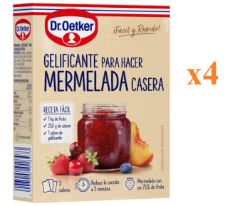 4 Paquetes de Dr. Oetker Gelificante Marmelada Casera 3SB por 6.81€