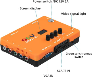Mcbazel ODV-GBS-C scanconverter voor €76,06 bij Amazon