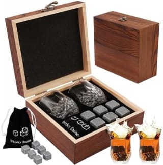 NANCHU juego de vasos para whisky (set de regalo) por $249 en Amazon
