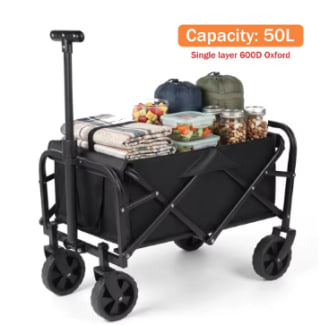 Draagbare campingkar (tot 75 kg) voor €30,82 bij AliExpress