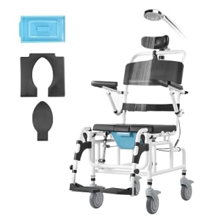 VEVOR Silla de Ruedas de Ducha (136 kg) por 209,90€ en Amazon