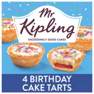 Mr Kipling Cake Tarts 4 Pack Assorted Flavours £1 ASDA Deal