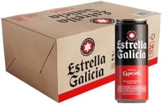 Estrella Galicia Especial (24 x 33 cl) por 14,49€ en Amazon