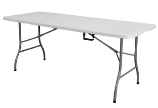 Mesa Plegable Tipo Maleta 180cm por $599 | Sodimac