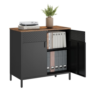 SONGMICS Armario de Almacenamiento de Metal por 55.99€ en Songmics